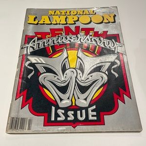 (2/$20) National Lampoon Mag February 1980 10th Anniversary Issue Vol. 2 No. 19